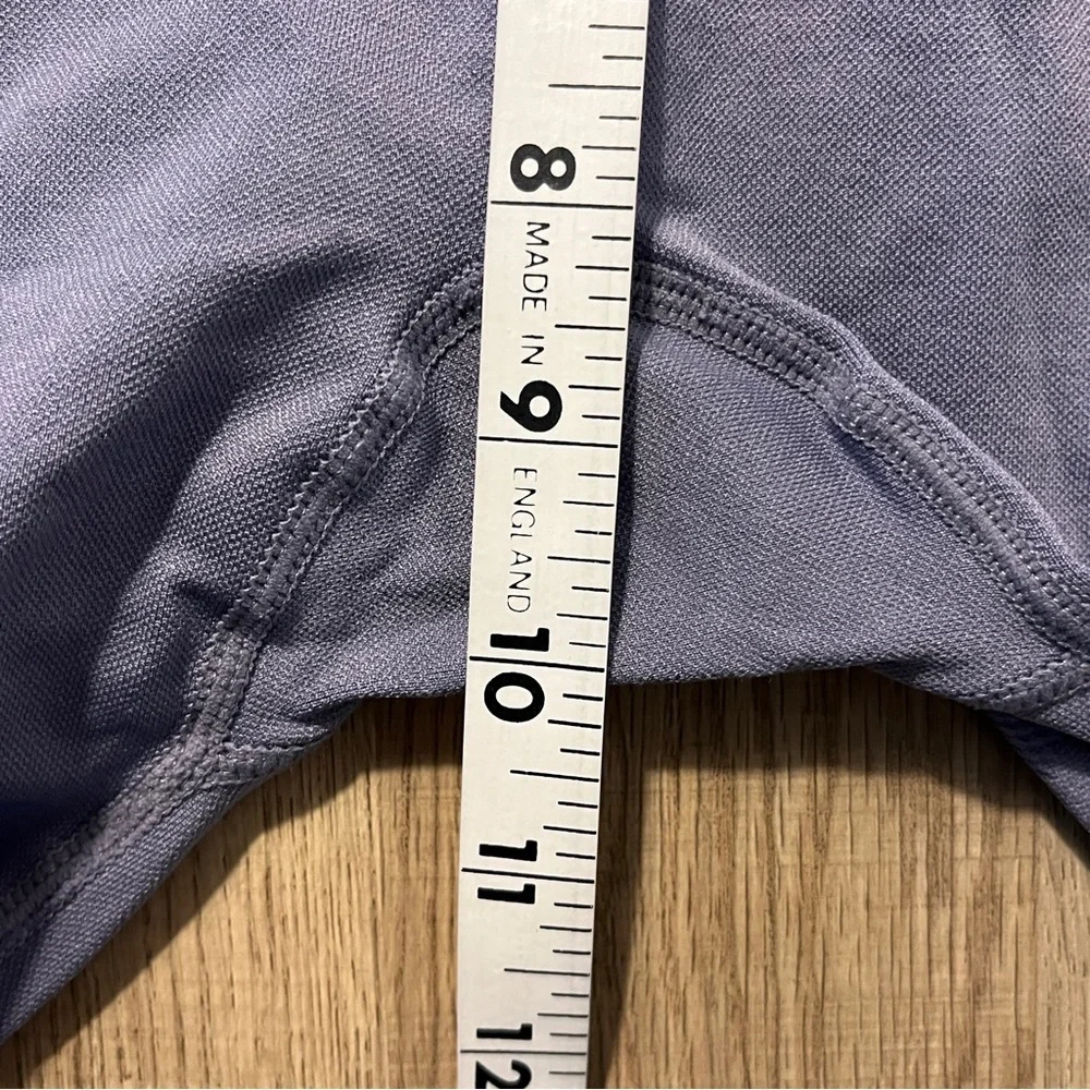 Gymshark Leggings Size XS High Waisted Energy Seamless Holes Cutouts Purple - Picture 8 of 9